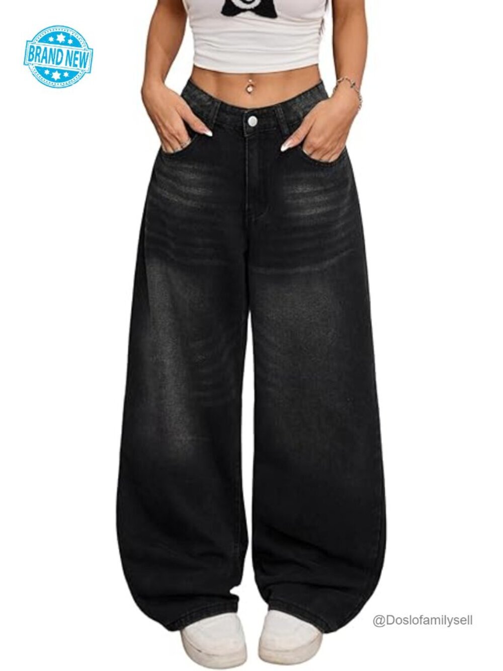 Baggy Wide Leg Y2K 90s Vintage Hip Hop Streetwear Jeans